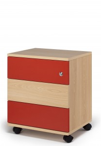 Cajonera Solapada con Ruedas y Cerradura_004