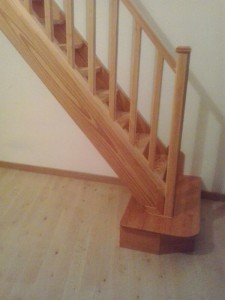 Escalera de madera